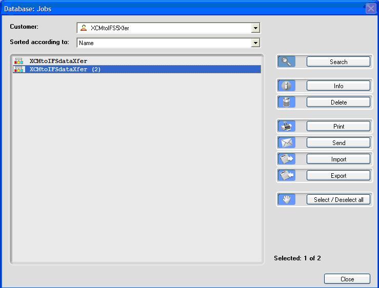 iQC Export Job CxF #1