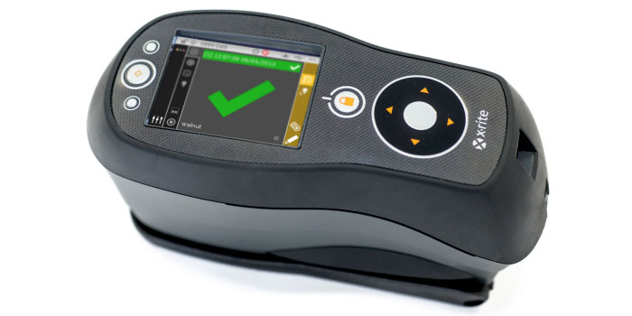 Ci64 spectrophotometer successful measurement