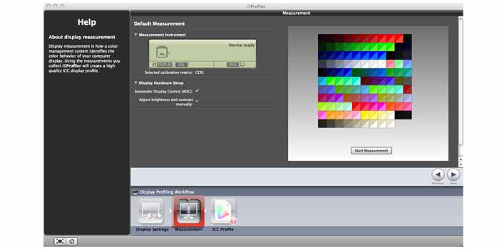 i1display pro monitor calibration