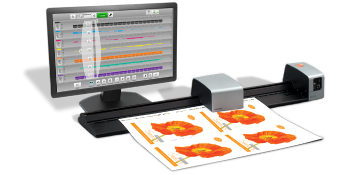 Visual Color Code Scanner Equipment Color Scanners for Color Bars | High Speed & Automated Chart Scanning ...