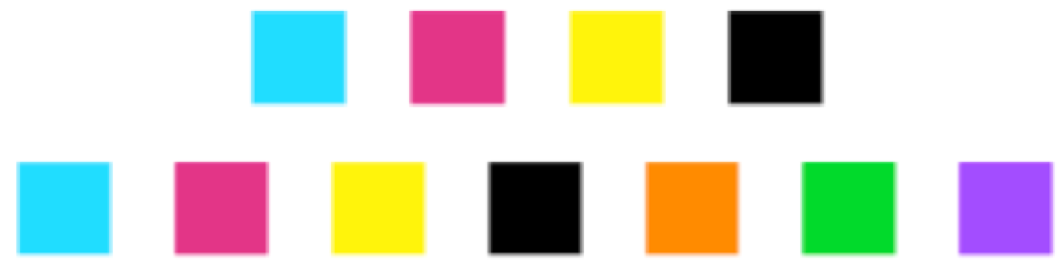 extended gamut, expanded gamut