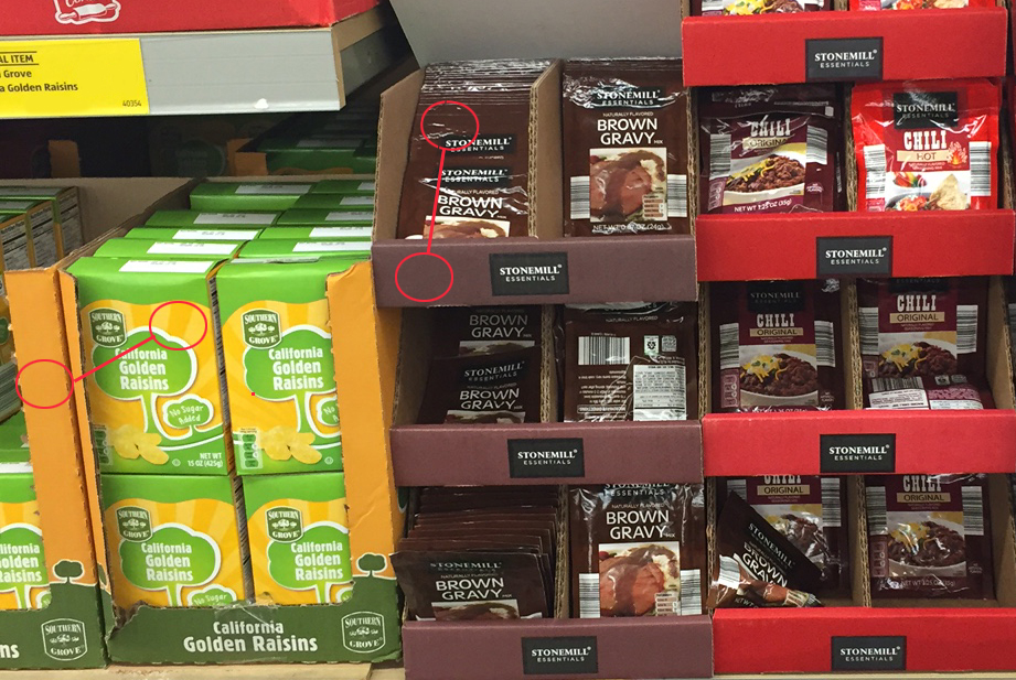 Packaging on Shelf