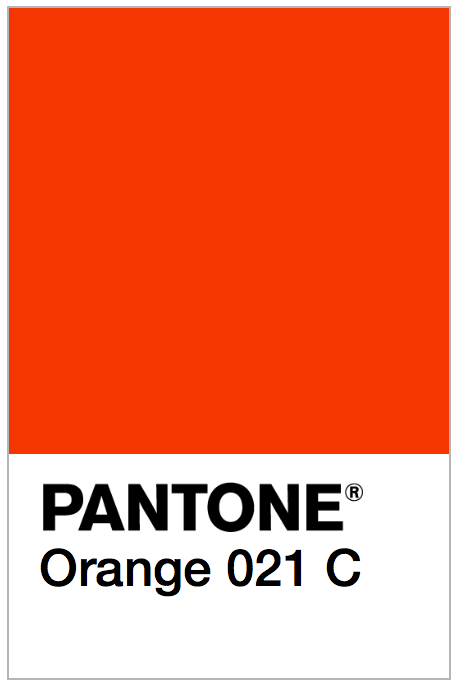 Pantone 021C