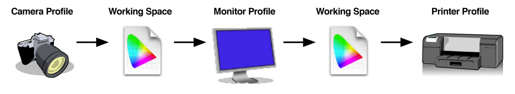 X-Rite embedded color profiles color managed workflow