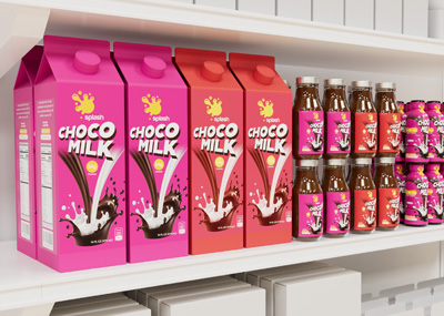 A view of an employee looking at color rejection in printing