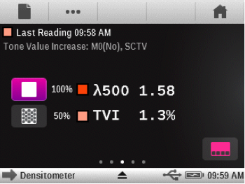 Silk Screen 4 Color Process Density Reading - Gautier Camonect