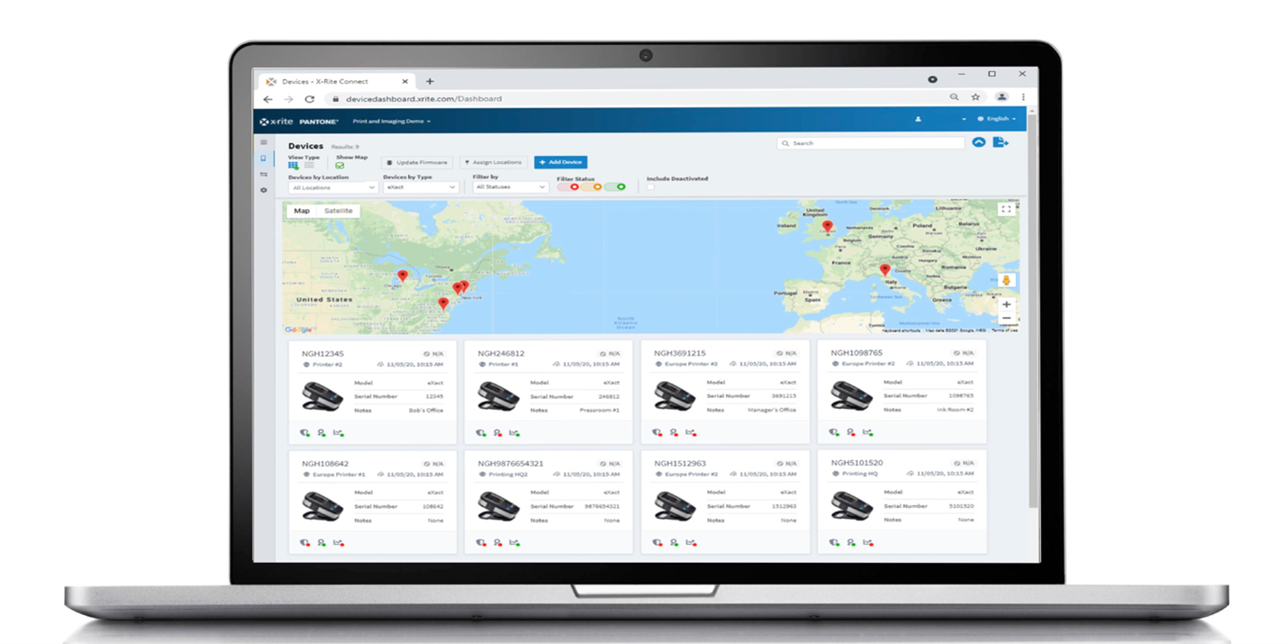 Color accuracy, manage various devices, color management