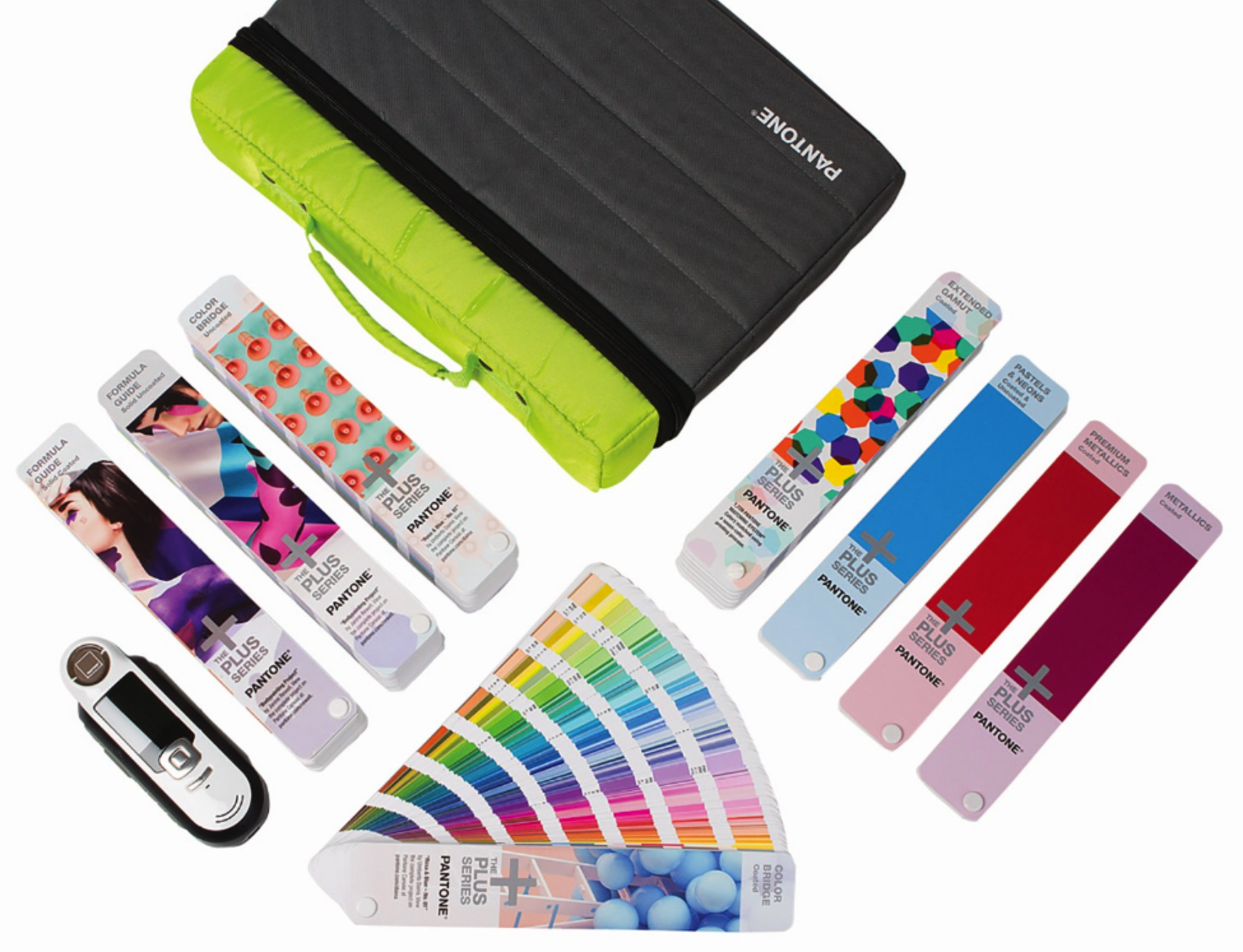 The new PANTONE MASTER COLLECTION for Graphic Designers includes 10,000 PANTONE Colors for instant matching.