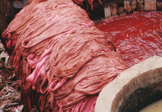 NRDC fabric dyed in factory textile sustainability