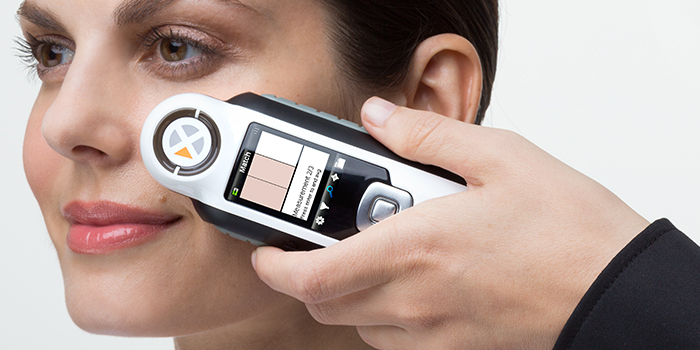 Color measurement for skin is an interesting and high profile technology. Cosmetics manufacturers are also using it to create cosmetics databases, allowing customers to measure their skin tone and select the most complimentary shades.