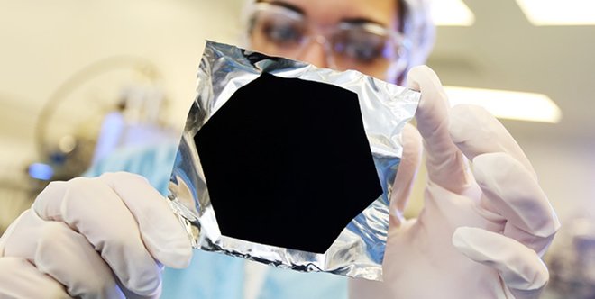 Black Vantablack Foil