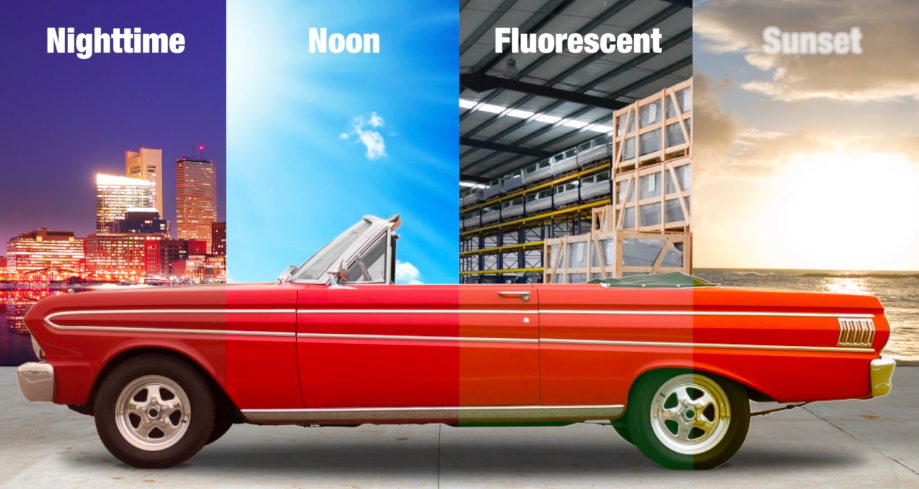 As the temperature of light changes, so does our perception of color.