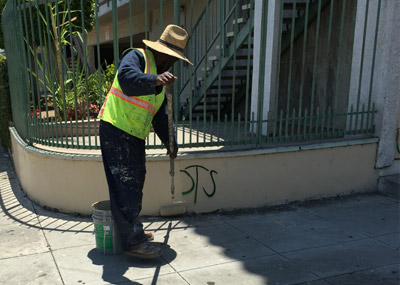 Erasing Graffiti in the City of Los Angeles