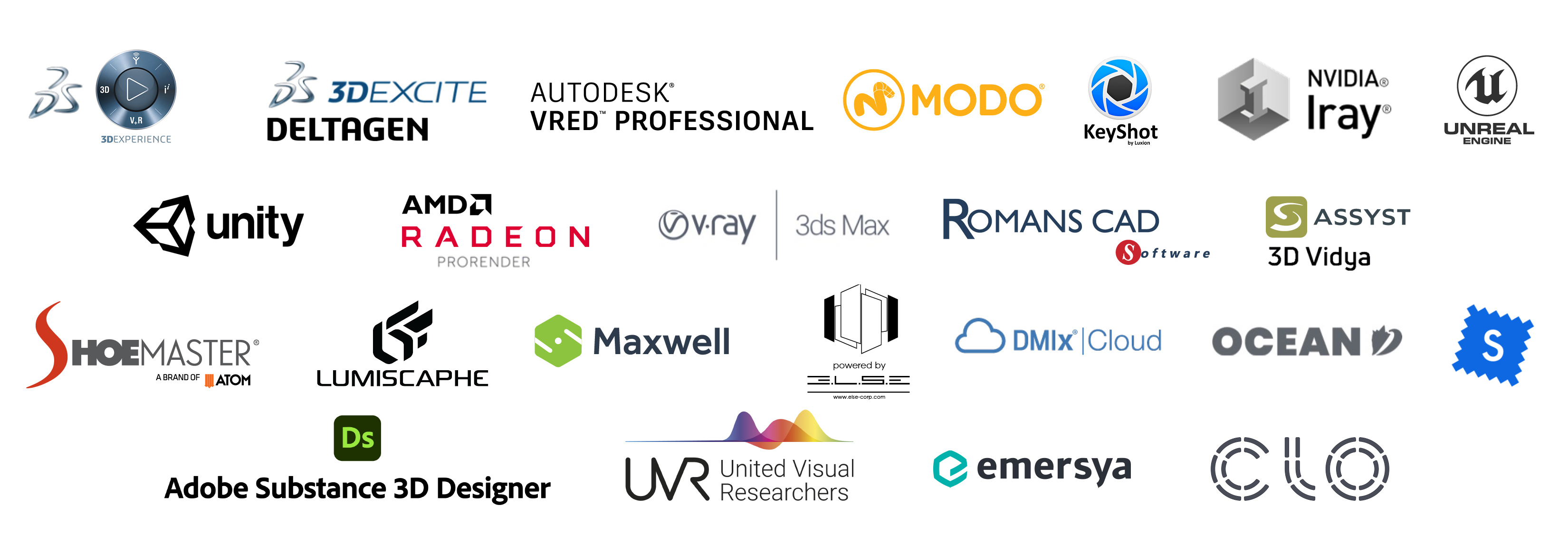 AxF File Format Vendors
