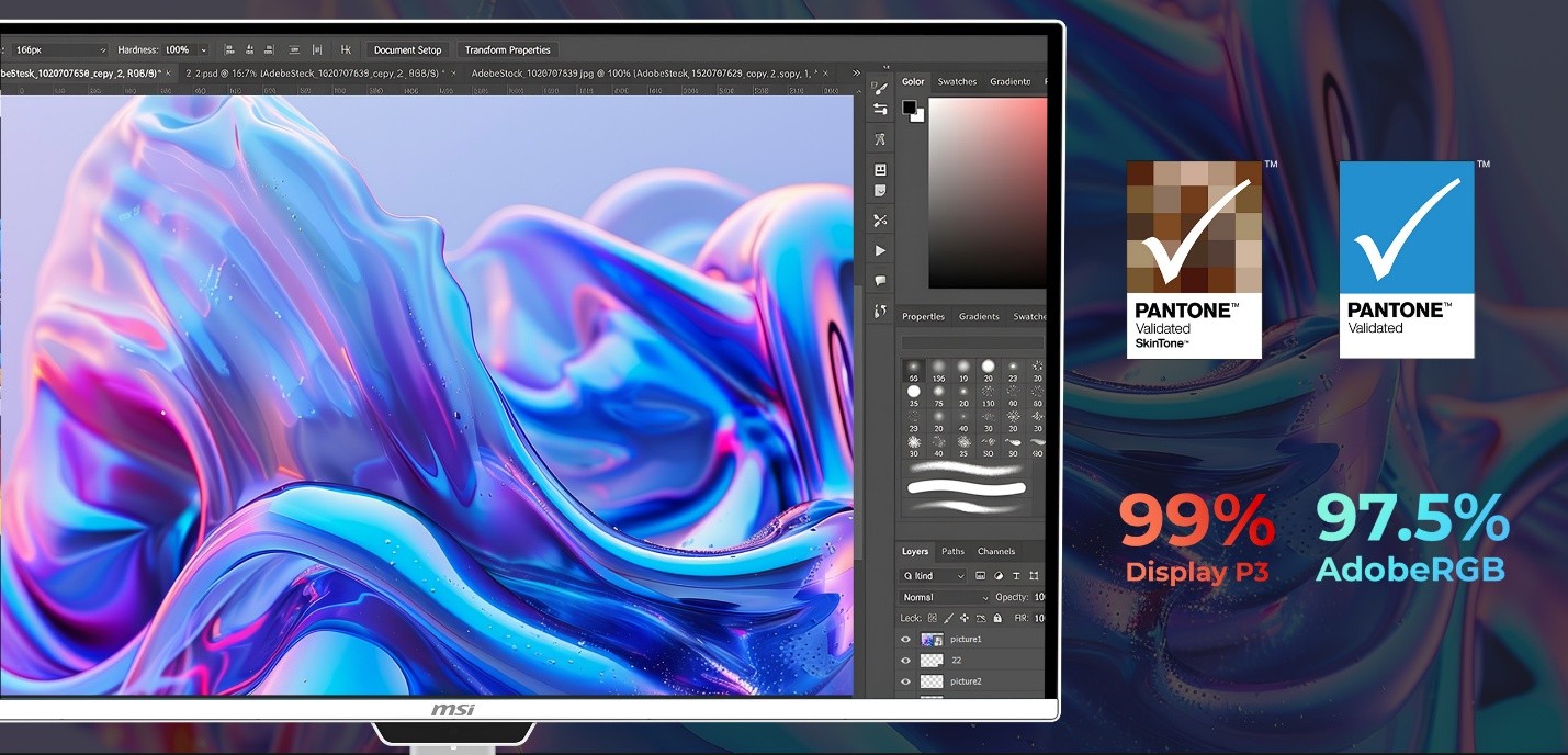 MSI PRO MAX Series Pantone Validated