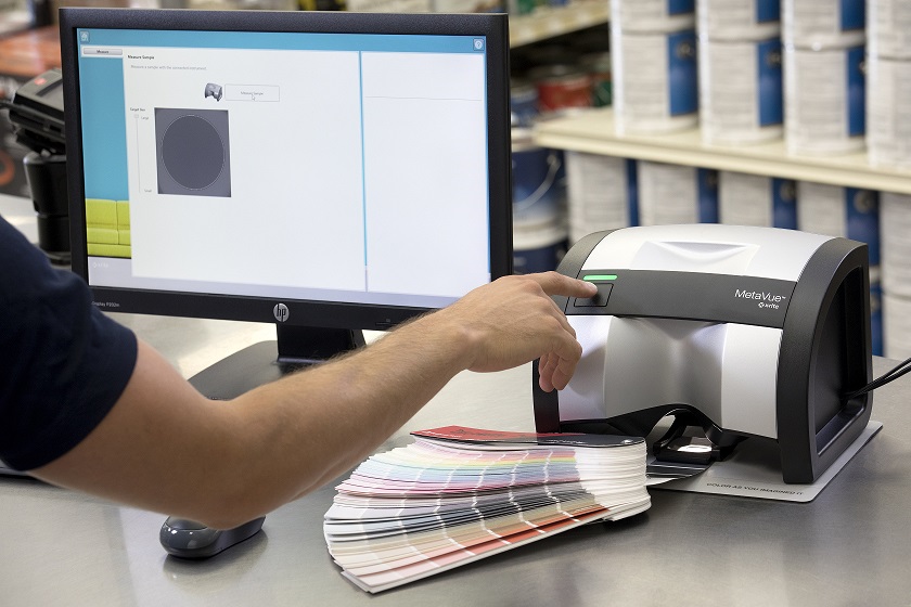 MetaVue Scan Swatchbook | European Coatings Show | X-Rite Press Release