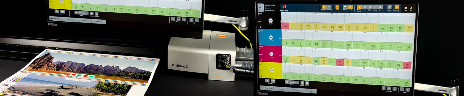 free x-rite closed loop software with intelliTrax2 purchase