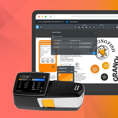 smart color matching for digital print