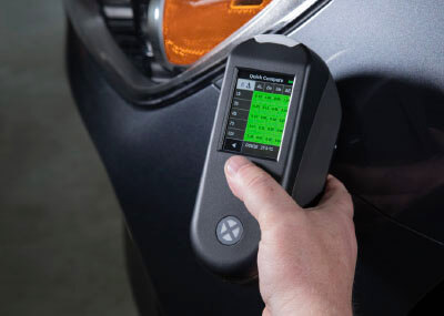 Using the MA-5 QC Multi Angle Spectrophotometer for automotive color measurement