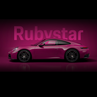 digital color and material workflow by porsche