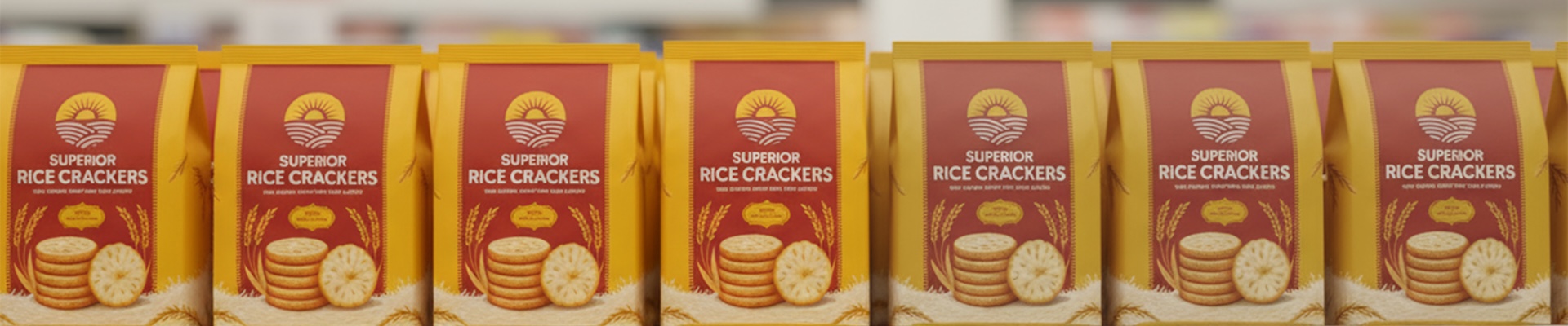 Rice Cracker Shelf Off
