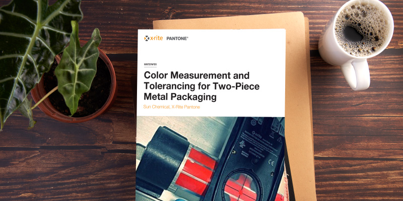 Color Measurement & Tolerancing for Two-Piece Metal Packaging
