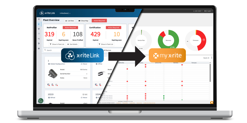 New My X-Rite w/ Link